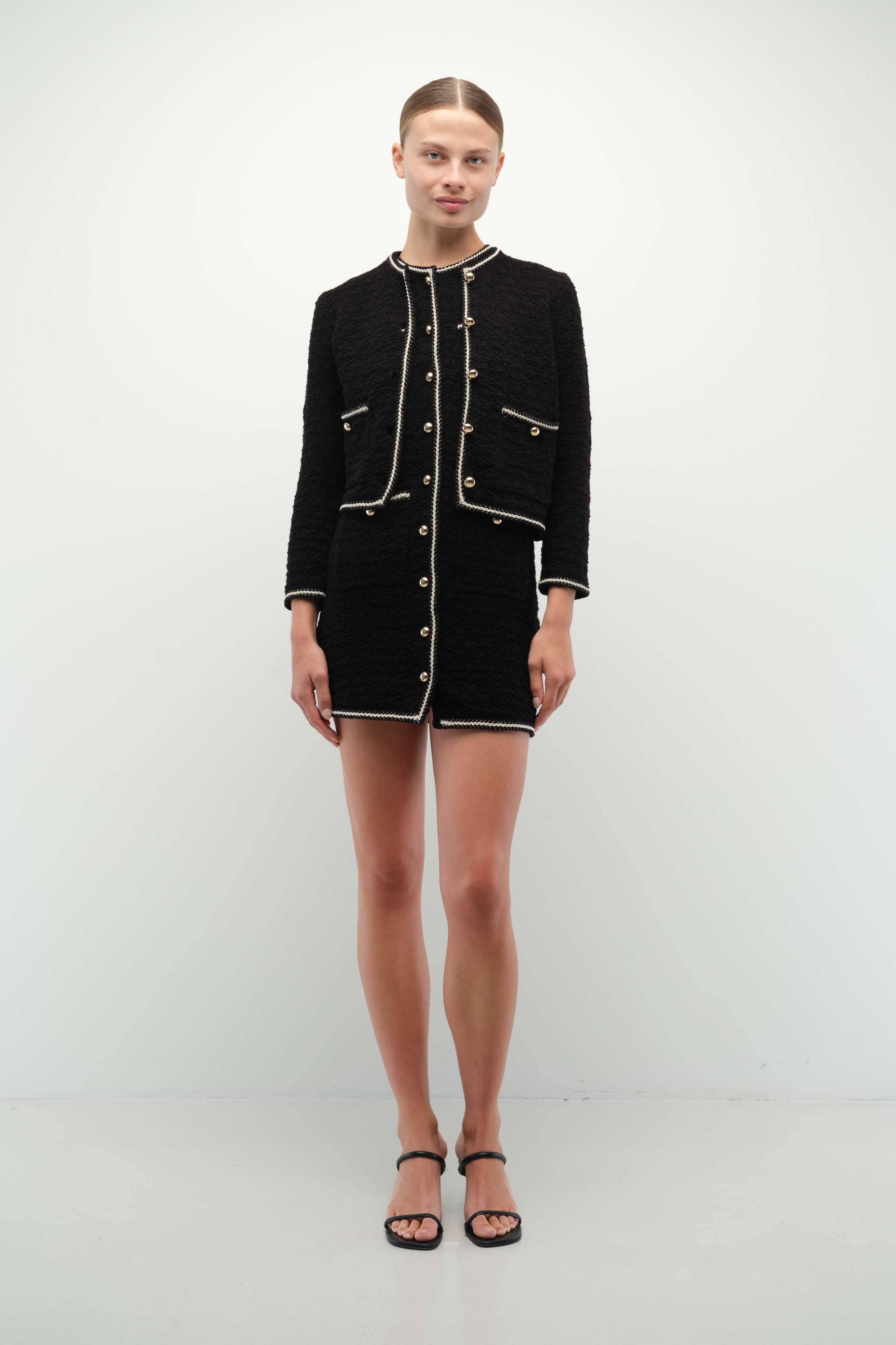 Anouk Button Front Jacket