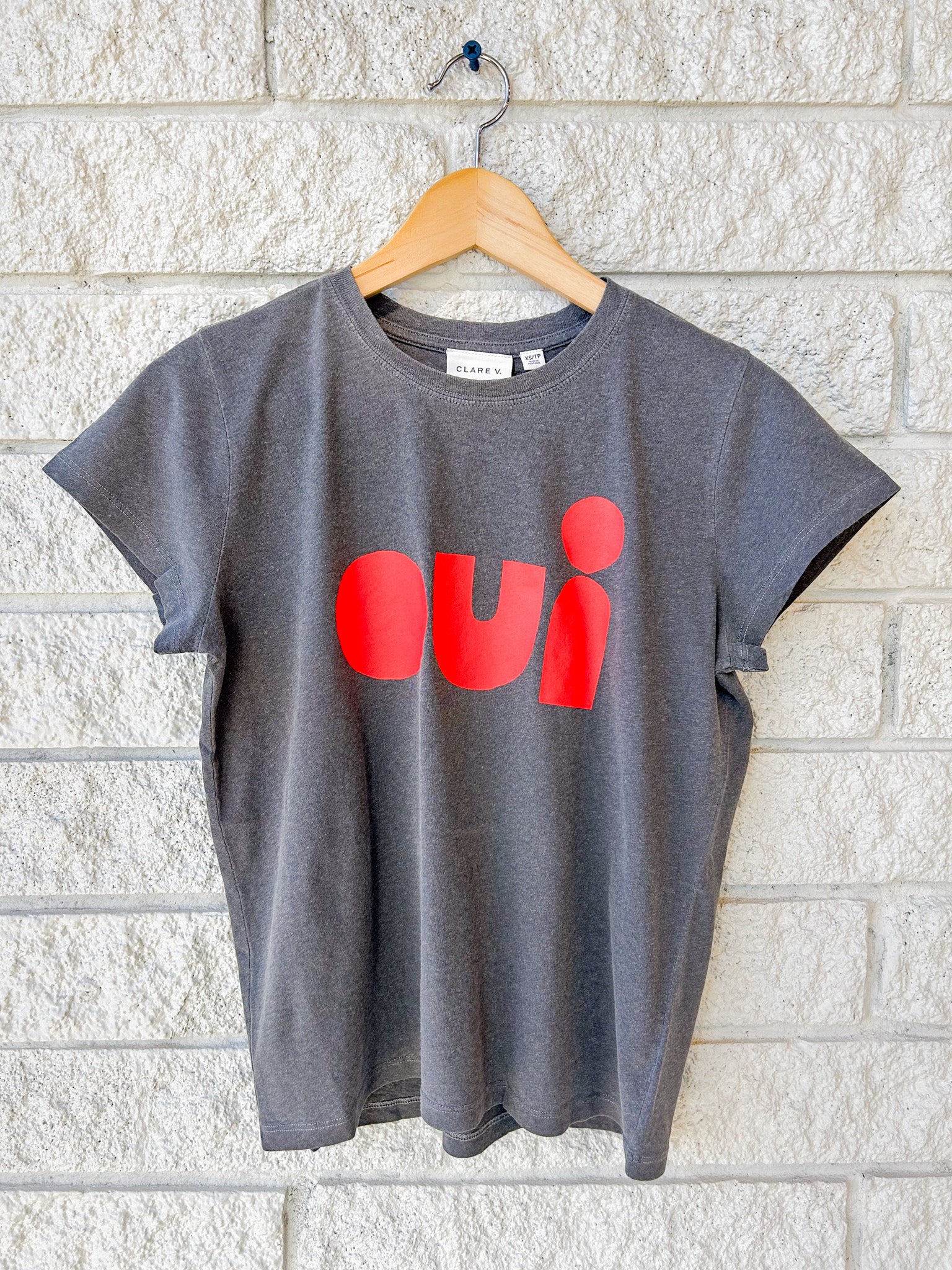 Classic Tee - Cotton/Linen Cut Out Oui