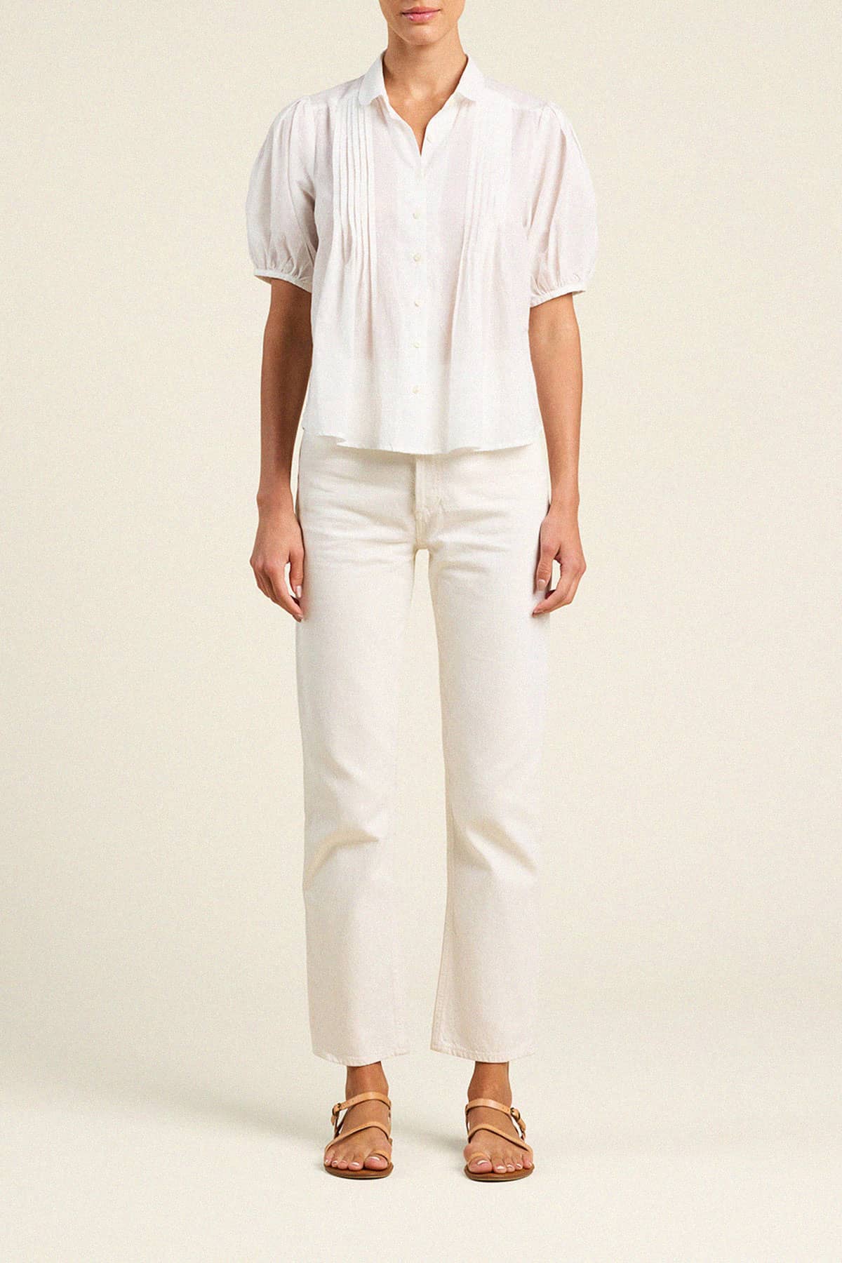 Nadine Blouse in White