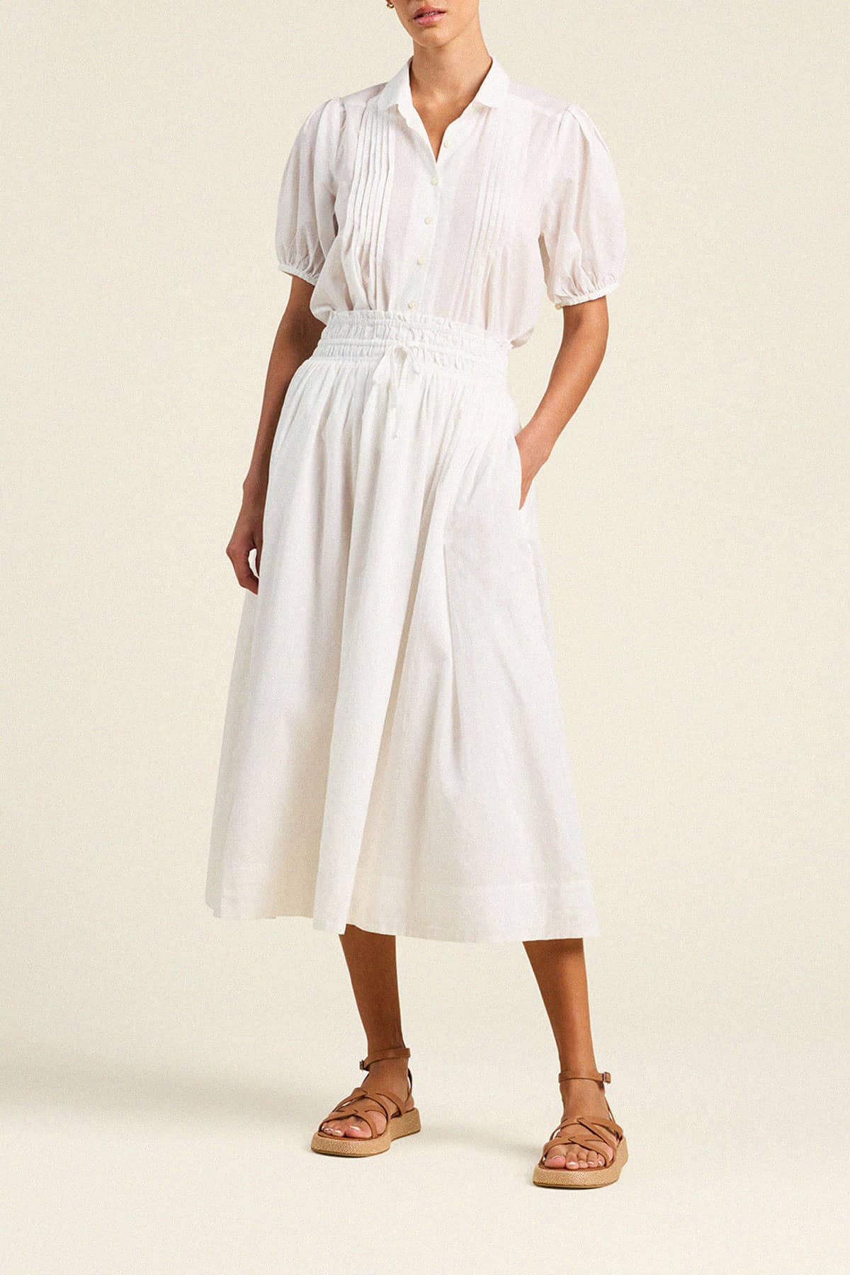 Bianca Skirt White