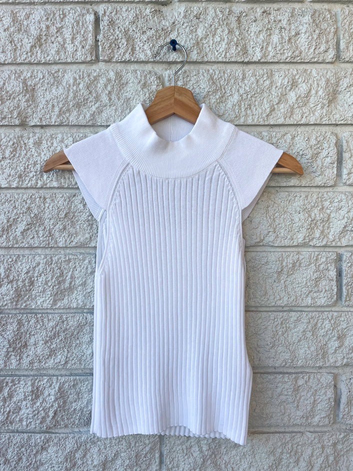 Folwer Knit Tank Top